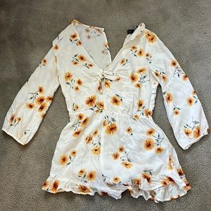 Flowery Romper